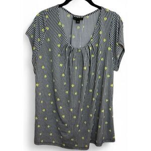 Worthington Cap Sleeve Top Blouse 2X